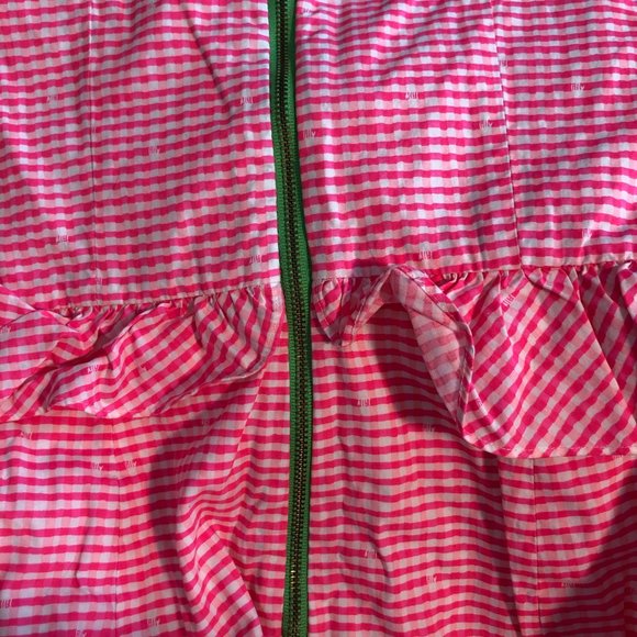 Lilly Pulitzer Gingham Dress Size 0 - Picture 4 of 4